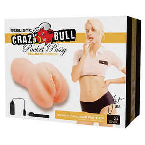 Crazy Bull Vibrating Pocket Pussy-Lea