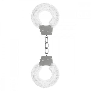 Furry Handcuffs- White