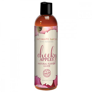 Intimate Earth Flavored Glide - Cheeky Apples 4oz