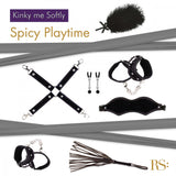 Kinky Black Bondage Kit
